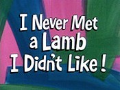 I Never Met A Lamb I Didn't Like! Pictures Of Cartoons