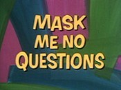 Mask Me No Questions Cartoons Picture
