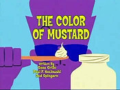 The Color Of Mustard Picture Of The Cartoon