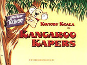 Kangaroo Kapers Pictures Of Cartoon Characters