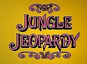 Jungle Jeopardy Cartoon Character Picture