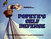 Popeye's Self Defense Free Cartoon Pictures