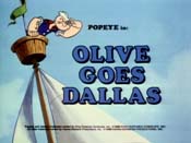 Olive Goes Dallas Free Cartoon Pictures