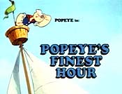 Popeye's Finest Hour Free Cartoon Pictures