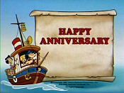 Happy Anniversary Cartoon Character Picture