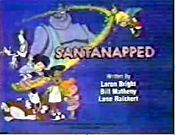 Santa-Napped Cartoon Character Picture