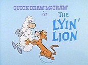 The Lyin' Lion The Cartoon Pictures