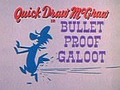 Bullet Proof Galoot The Cartoon Pictures