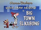 Big Town El Kabong The Cartoon Pictures