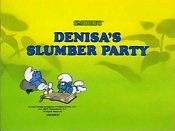 Denisa's Slumber Party Cartoon Picture