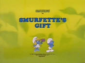 Smurfette's Gift Pictures Cartoons