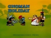 Gnoman Holiday Picture Into Cartoon