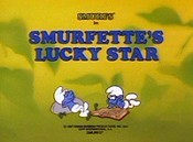 Smurfette's Lucky Star Cartoon Picture