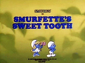 Smurfette's Sweet Tooth Cartoon Picture