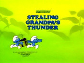 Stealing Grandpa's Thunder Cartoon Picture