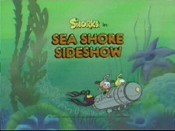 Sea Shore Sideshow Picture Into Cartoon