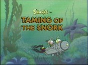 Taming Of The Snork Picture Into Cartoon