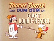 Giant Double-Header Pictures Of Cartoons
