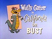 California Or Bust Picture Of The Cartoon
