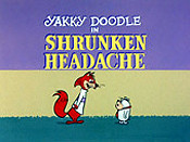 Shrunken Headache Cartoon Funny Pictures