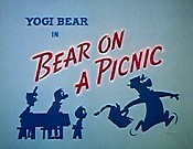 Bear On A Picnic Free Cartoon Pictures
