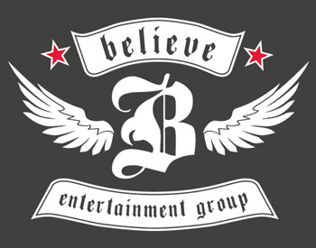Believe Entertainment Group Studio Logo