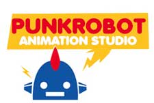 Punk Robot Animation Studio Studio Logo