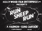 Run, Sheep, Run Picture Of Cartoon