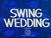 Swing Wedding Picture Of Cartoon