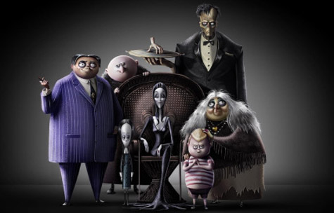 Cartoon Characters, Cast and Crew for The Addams Family