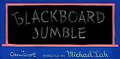 Blackboard Jumble Cartoon Picture