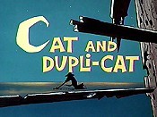 Cat And Dupli-Cat Pictures In Cartoon