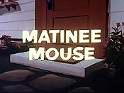 Matinee Mouse Pictures In Cartoon