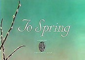 To Spring Picture Of Cartoon