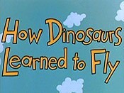 How Dinosaurs Learned To Fly Cartoon Pictures