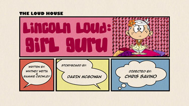 Lincoln Loud: Girl Guru Cartoon Character Picture