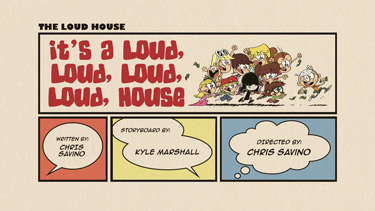 It's a Loud, Loud, Loud, Loud House Cartoon Character Picture