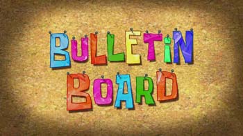 Bulletin Board Cartoon Pictures