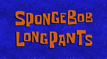 Spongebob Longpants Picture Of Cartoon
