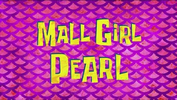 Mall Girl Pearl Picture Of Cartoon