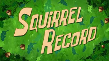 Squirrel Record Picture Of Cartoon