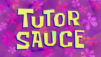 Tutor Sauce Picture Of Cartoon