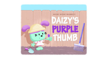 Daizy's Purple Thumb Pictures Cartoons