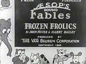 Frozen Frolics Cartoon Character Picture