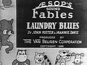 Laundry Blues Cartoon Character Picture