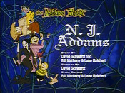 N. J. Addams Picture To Cartoon
