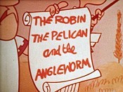 The Robin the Pelican and the Angleworm Picture Of The Cartoon