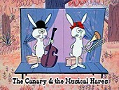 The Canary and the Musical Hares Picture Of The Cartoon