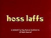 Hoss Laffs Cartoon Pictures