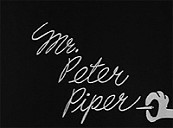 Mr. Peter Piper The Cartoon Pictures